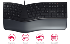 Cherry Ergonomisch toetsenbord KC 4500 / QWERTY